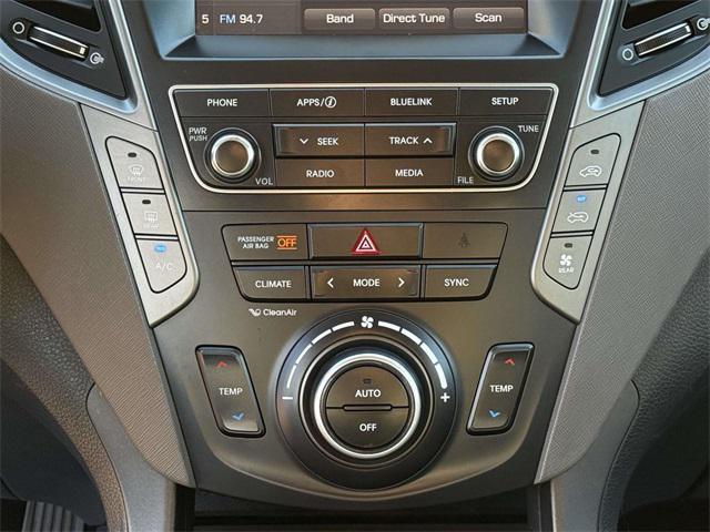 used 2017 Hyundai Santa Fe car, priced at $12,849