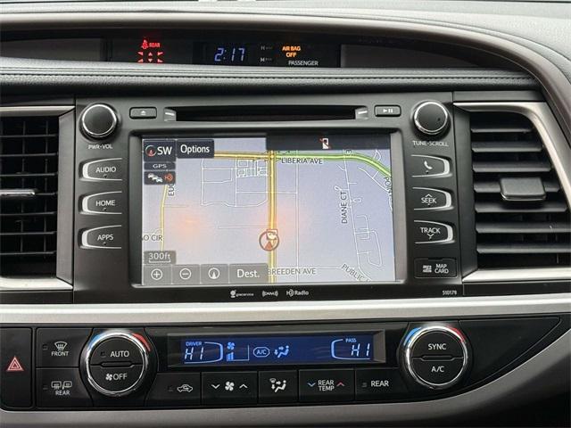 used 2017 Toyota Highlander car, priced at $24,999