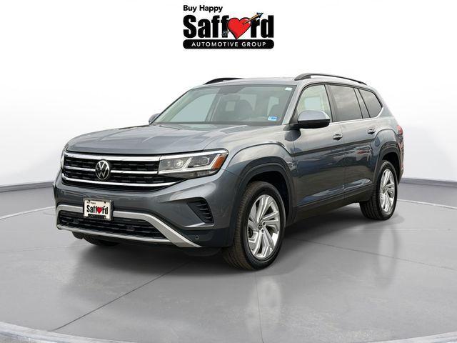 used 2021 Volkswagen Atlas car, priced at $23,246