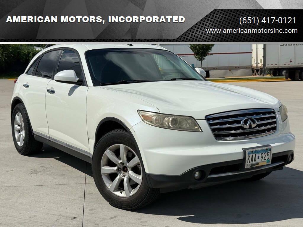 used 2006 INFINITI FX35 car, priced at $3,650