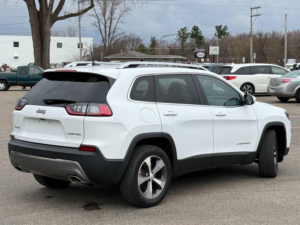 used 2021 Jeep Cherokee car, priced at $18,999
