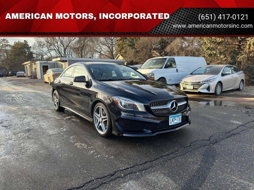 used 2014 Mercedes-Benz CLA-Class car, priced at $13,500