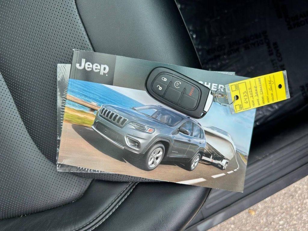 used 2022 Jeep Cherokee car, priced at $18,500