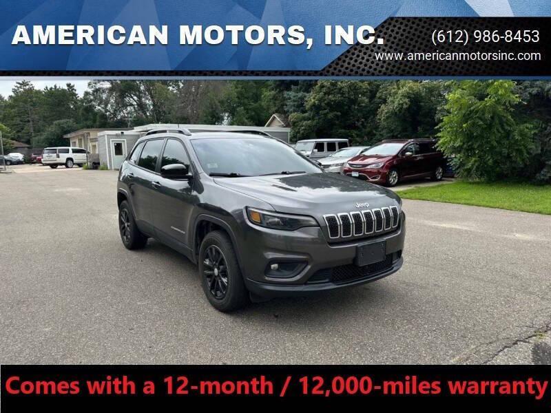used 2022 Jeep Cherokee car, priced at $18,999