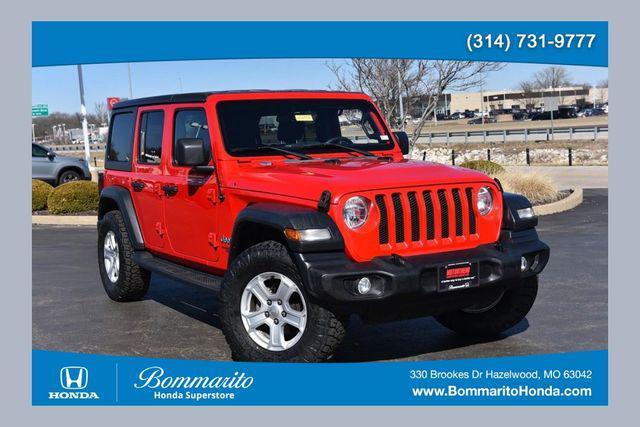 used 2018 Jeep Wrangler Unlimited car, priced at $20,588