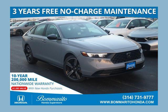 new 2025 Honda Accord Hybrid car, priced at $35,305