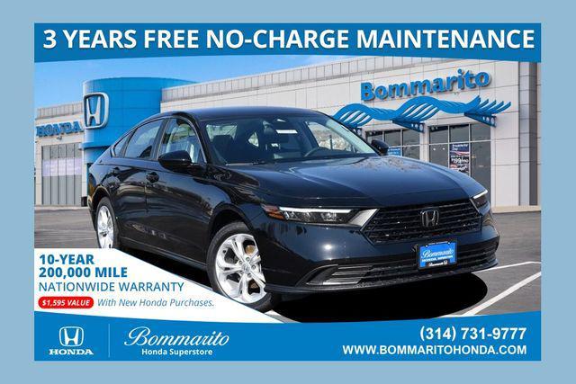 new 2025 Honda Accord car, priced at $29,490