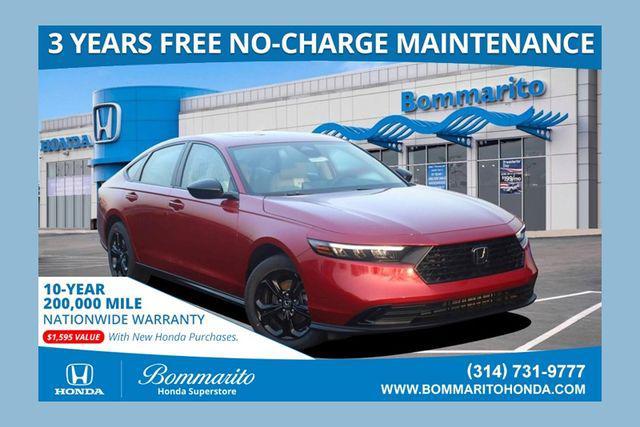 new 2025 Honda Accord car, priced at $32,210