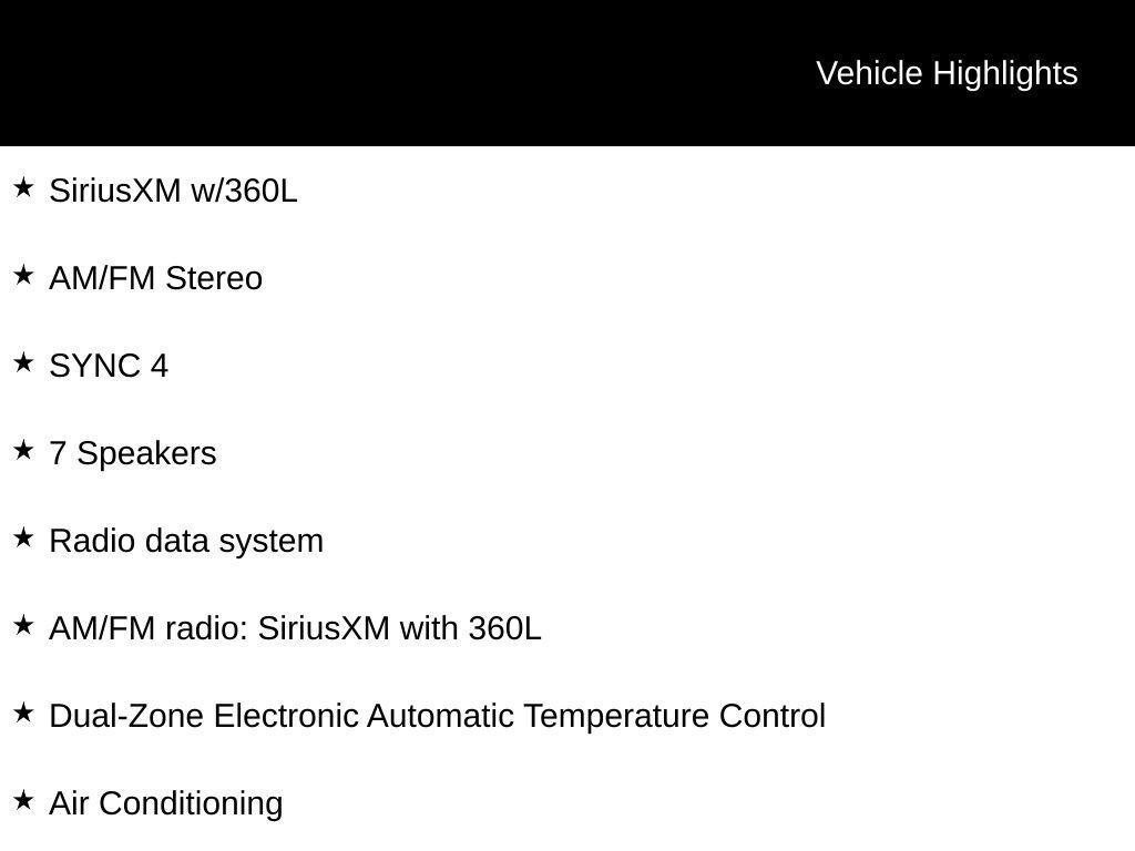 new 2025 Ford Bronco car, priced at $44,056
