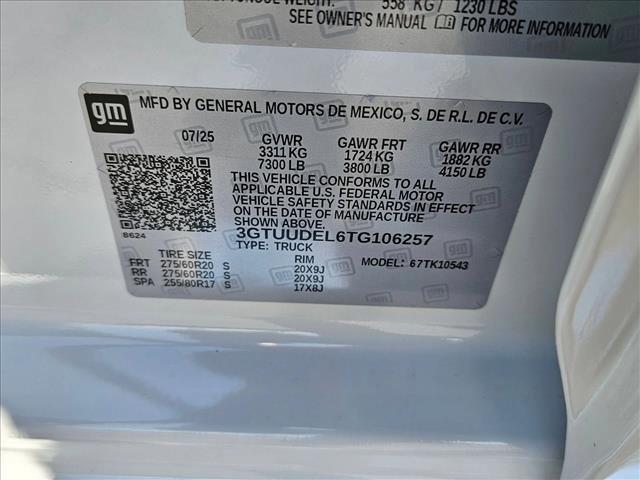 new 2026 GMC Sierra 1500 car, priced at $67,210