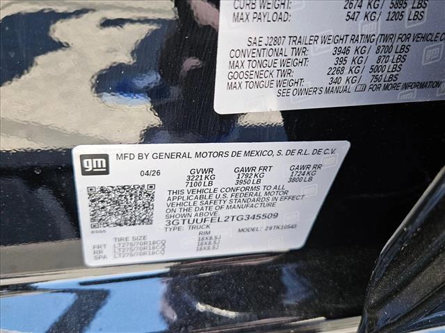 new 2026 GMC Sierra 1500 car, priced at $83,529