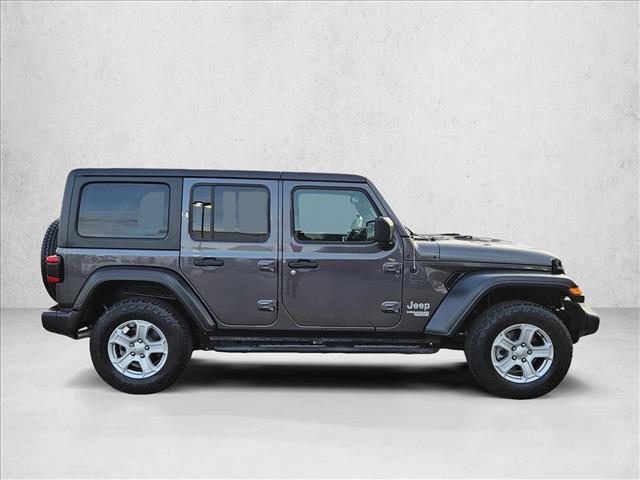 used 2021 Jeep Wrangler Unlimited car, priced at $25,493
