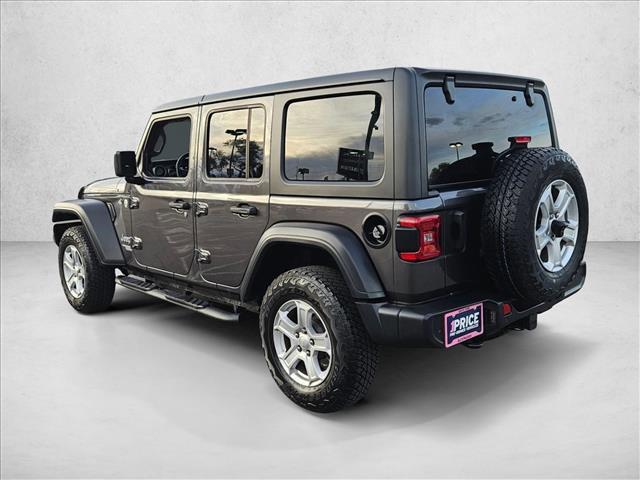 used 2021 Jeep Wrangler Unlimited car, priced at $25,493