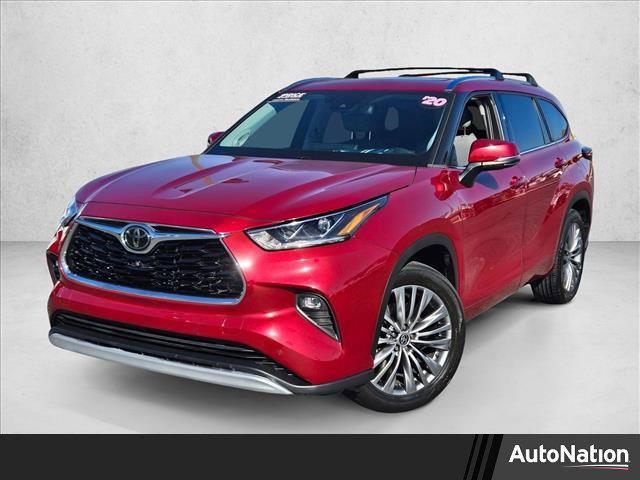 used 2020 Toyota Highlander car, priced at $26,883