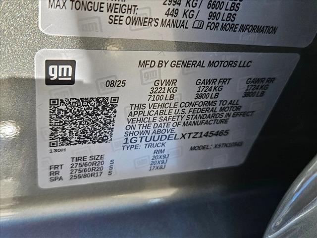 new 2026 GMC Sierra 1500 car, priced at $65,860