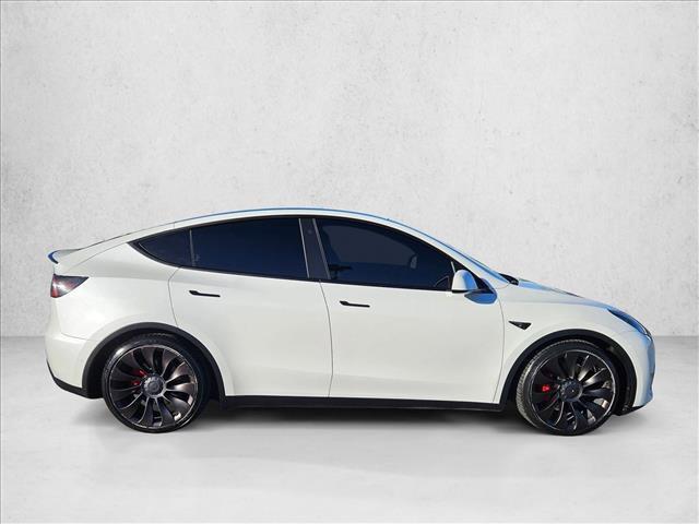 used 2022 Tesla Model Y car, priced at $31,496