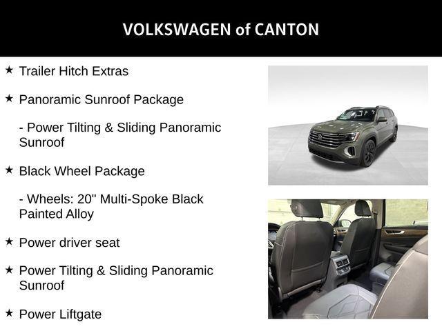 new 2026 Volkswagen Atlas car, priced at $49,415