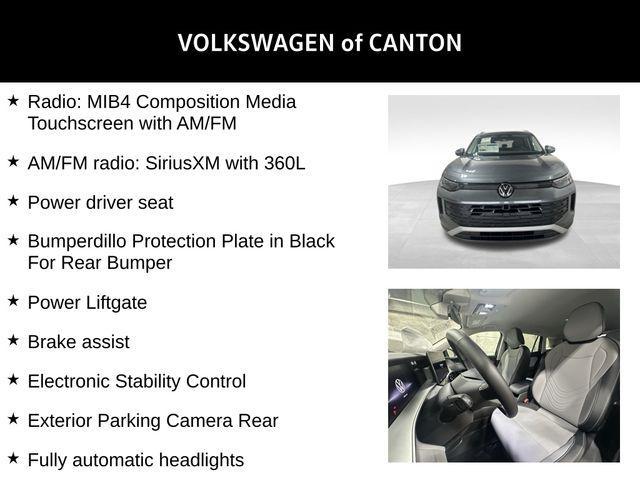 new 2026 Volkswagen Tiguan car, priced at $35,060