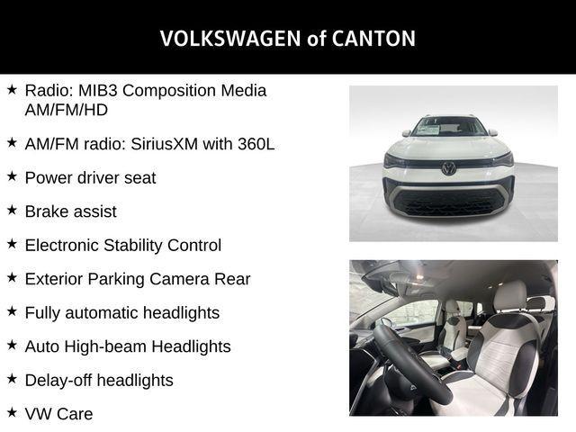 new 2026 Volkswagen Taos car, priced at $33,301