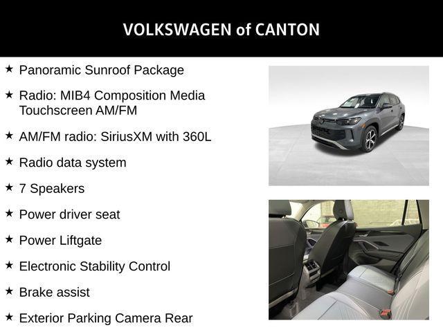 new 2025 Volkswagen Tiguan car, priced at $35,882