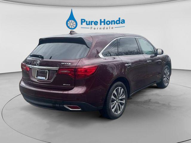 used 2016 Acura MDX car, priced at $12,000