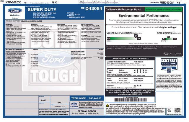 used 2021 Ford F-250 car, priced at $33,992