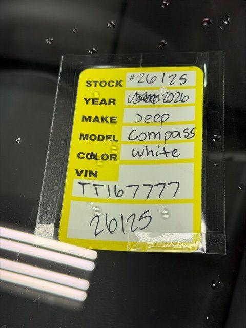 new 2026 Jeep Compass car, priced at $31,860