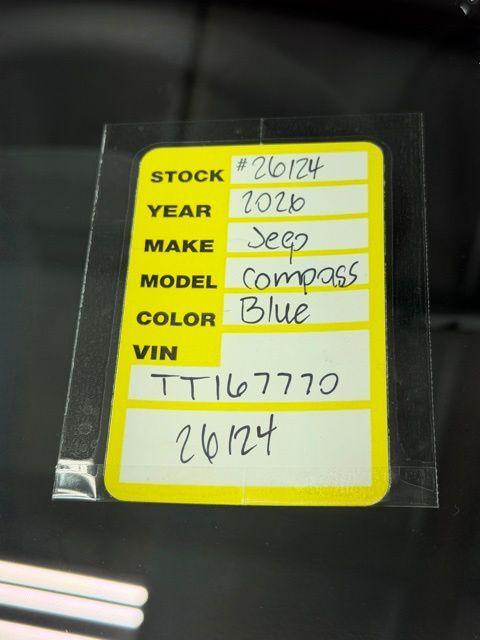 new 2026 Jeep Compass car, priced at $31,860