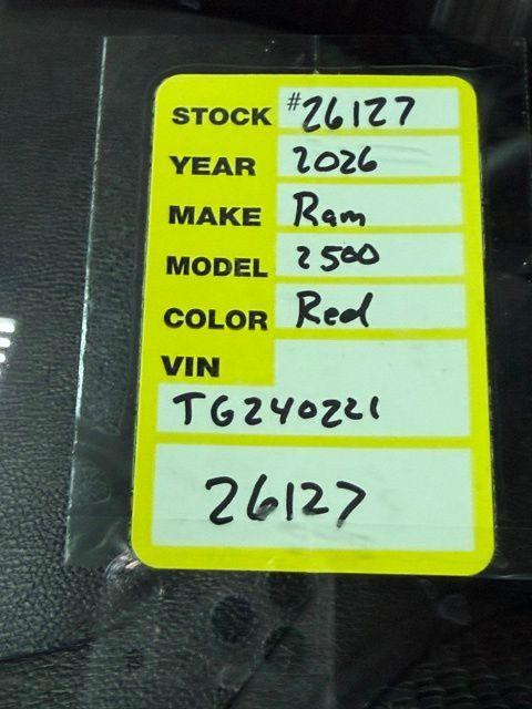 new 2026 Ram 2500 car, priced at $55,702