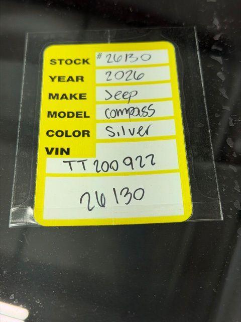 new 2026 Jeep Compass car, priced at $32,868