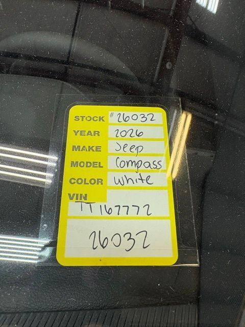 new 2026 Jeep Compass car, priced at $35,292