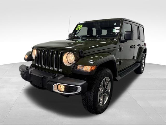 used 2020 Jeep Wrangler Unlimited car, priced at $28,247