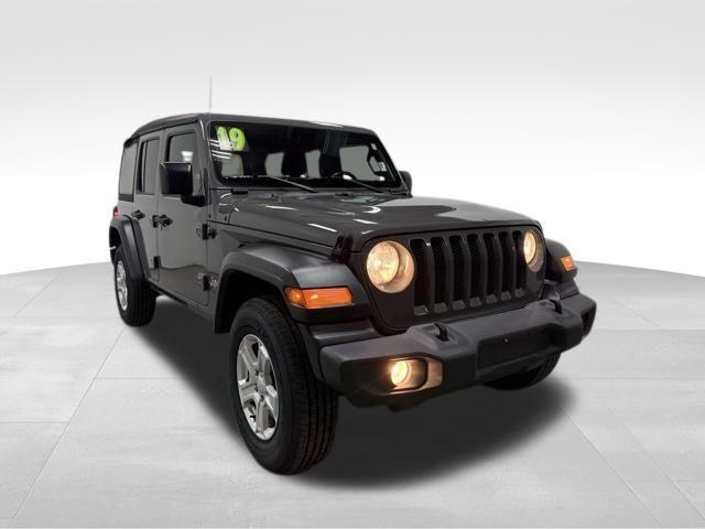 used 2019 Jeep Wrangler Unlimited car, priced at $16,242
