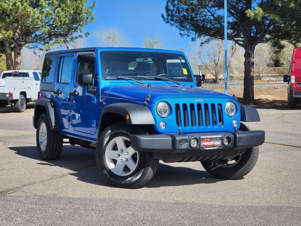 used 2015 Jeep Wrangler Unlimited car, priced at $17,882