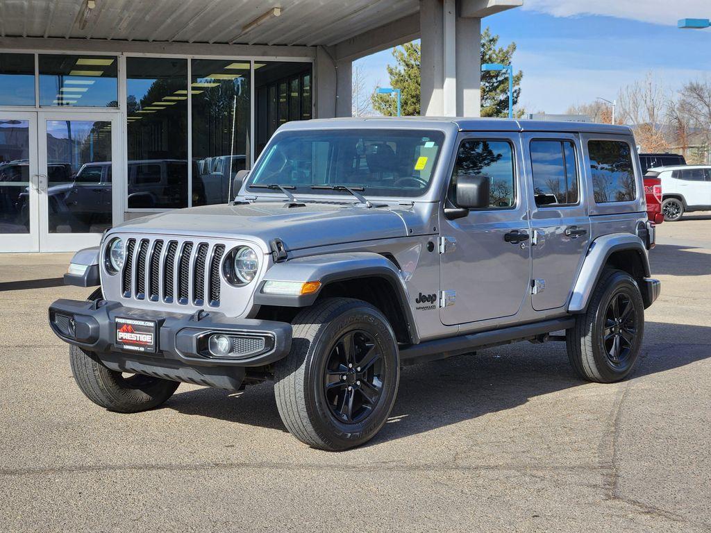 used 2020 Jeep Wrangler Unlimited car, priced at $27,724