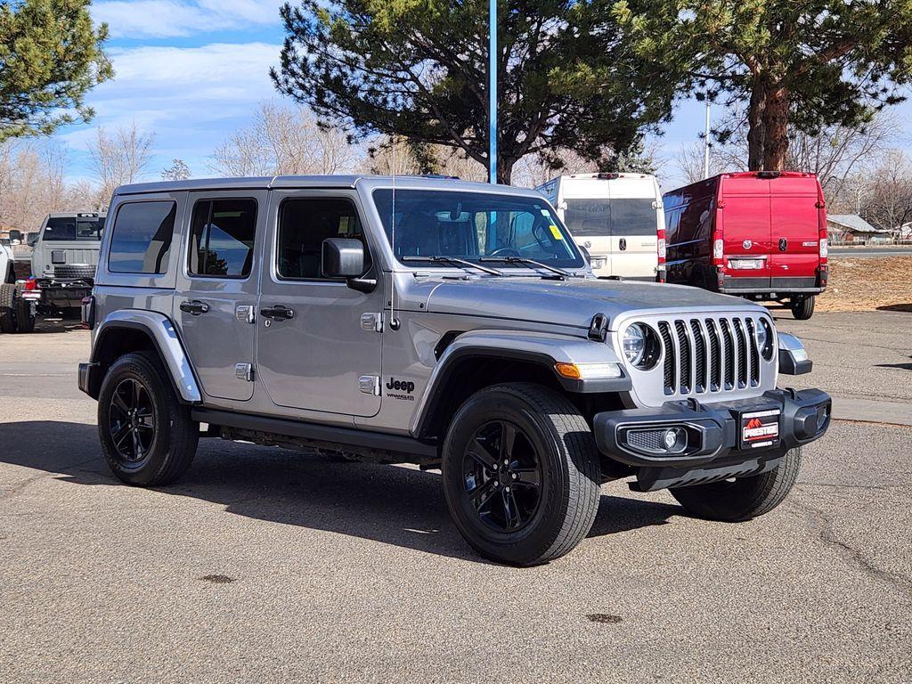 used 2020 Jeep Wrangler Unlimited car, priced at $27,724