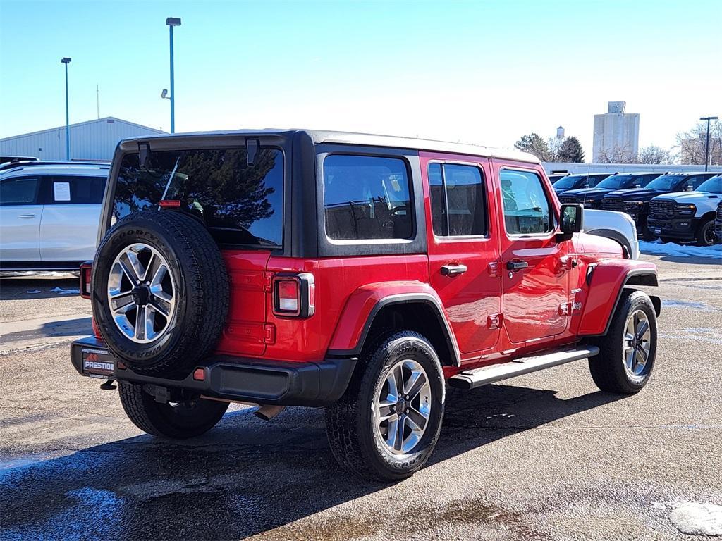 used 2022 Jeep Wrangler Unlimited car, priced at $31,124