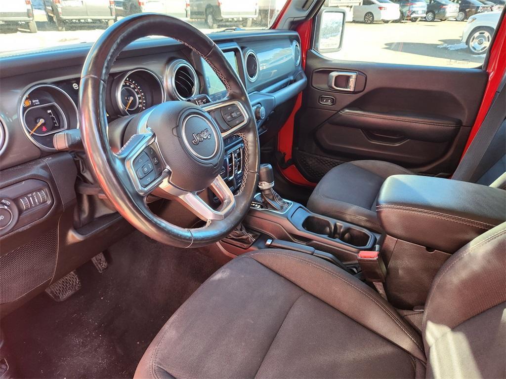 used 2022 Jeep Wrangler Unlimited car, priced at $31,124