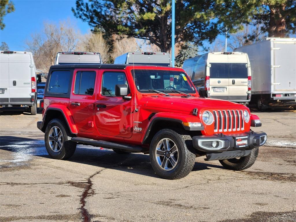 used 2022 Jeep Wrangler Unlimited car, priced at $31,124