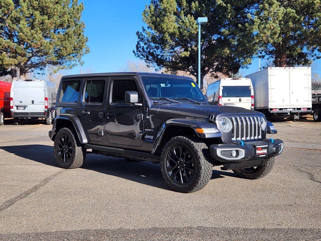 used 2022 Jeep Wrangler Unlimited 4xe car, priced at $24,274