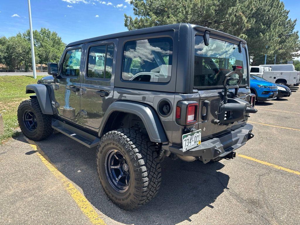 used 2018 Jeep Wrangler Unlimited car, priced at $25,812