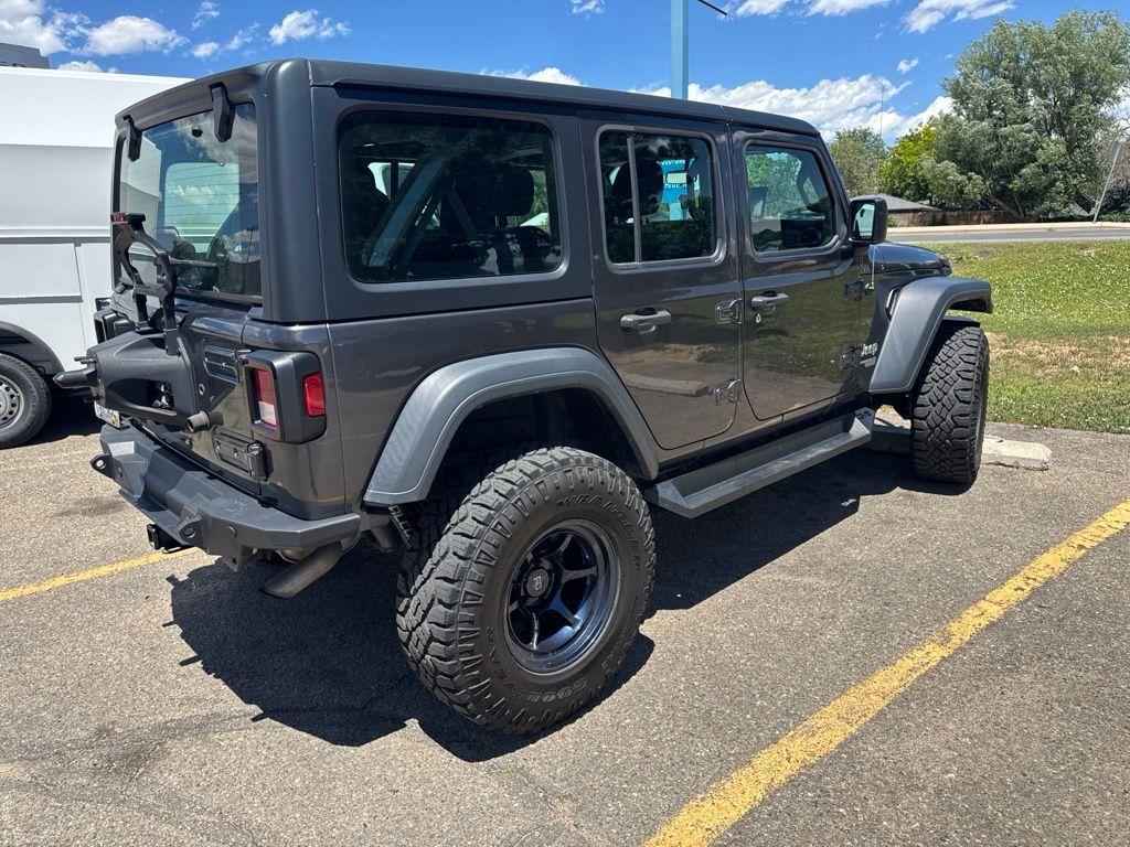 used 2018 Jeep Wrangler Unlimited car, priced at $25,812
