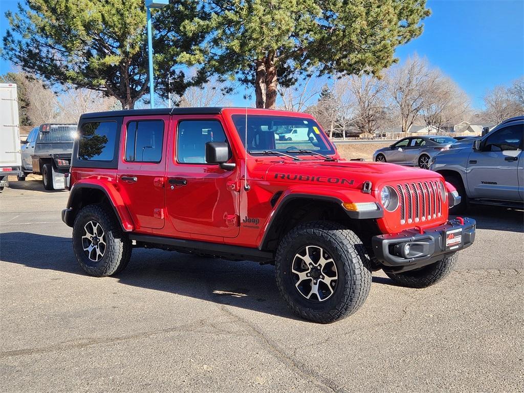 used 2020 Jeep Wrangler Unlimited car, priced at $33,482