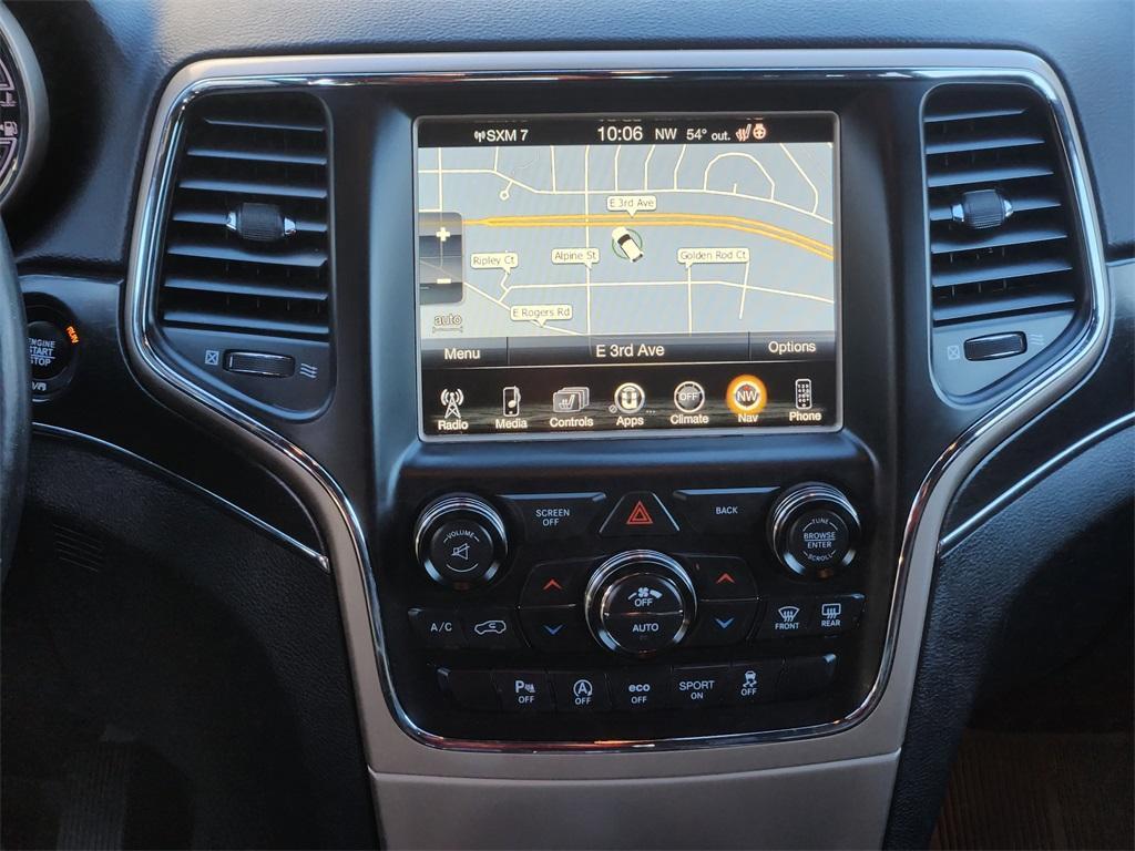 used 2017 Jeep Grand Cherokee car, priced at $16,576