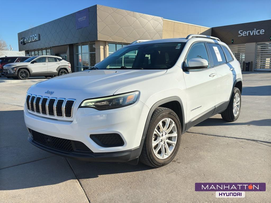 used 2021 Jeep Cherokee car, priced at $17,550
