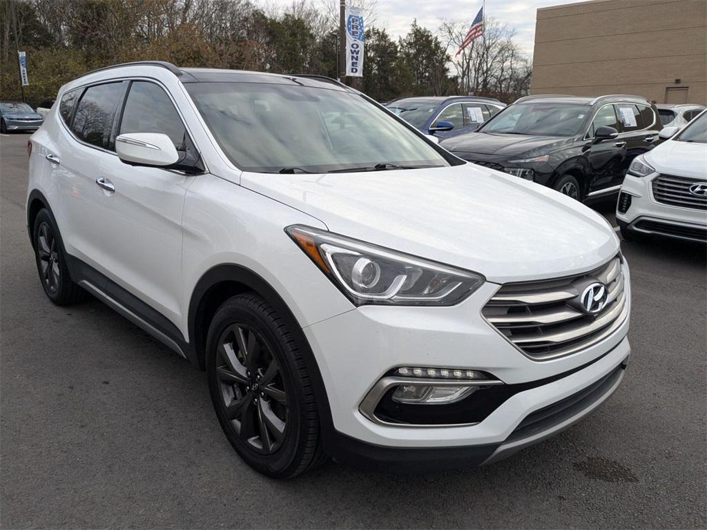used 2017 Hyundai Santa Fe Sport car, priced at $12,500