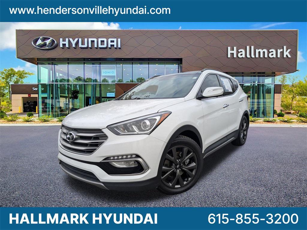 used 2017 Hyundai Santa Fe Sport car, priced at $12,500