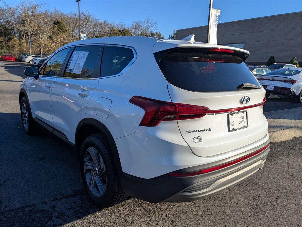 used 2021 Hyundai Santa Fe car, priced at $18,700