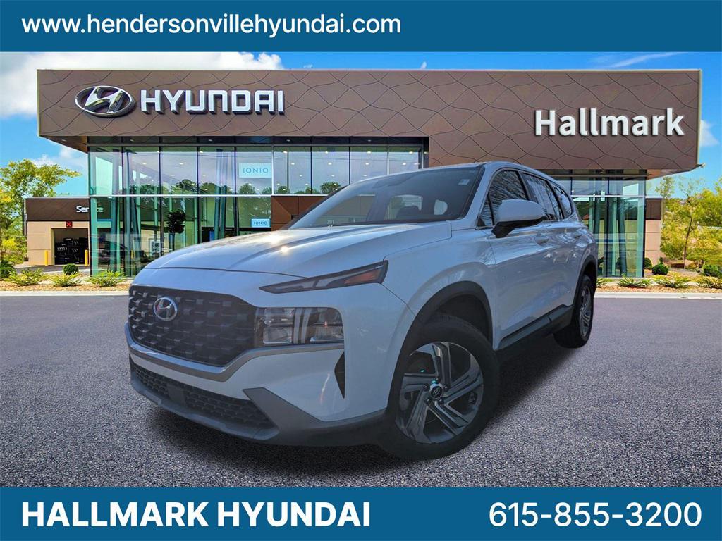used 2021 Hyundai Santa Fe car, priced at $18,700