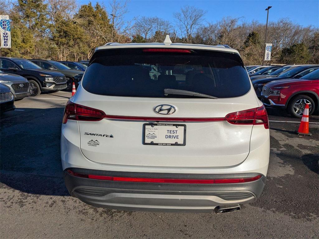 used 2021 Hyundai Santa Fe car, priced at $18,700